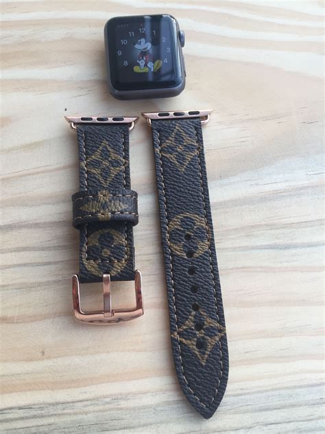 apple watch bandjes louis vuitton|authentic lv Apple Watch band.